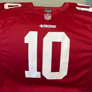 Nike 49ers Jersey #10. Garoppolo Size XL